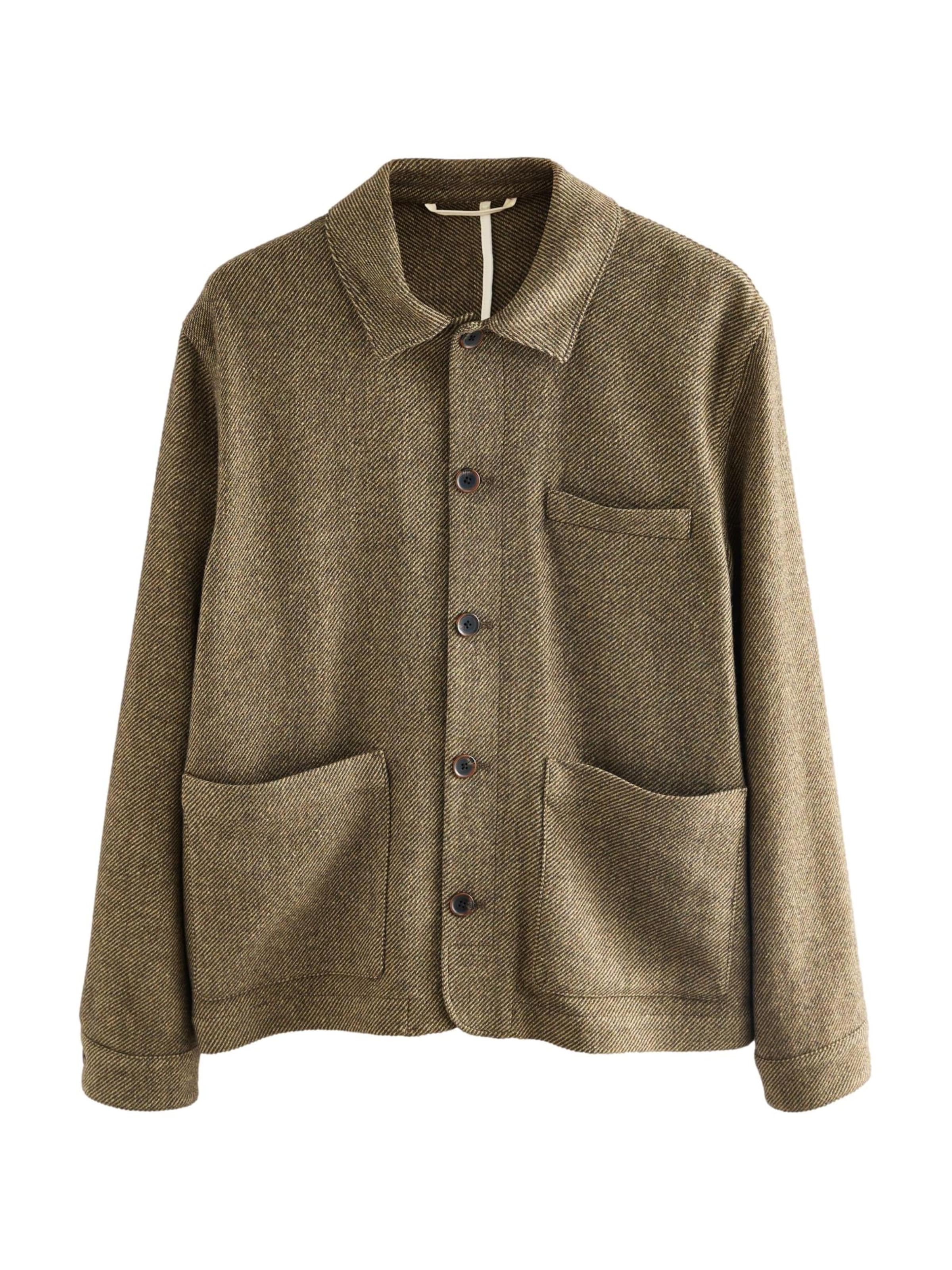 Veste mi-saison Next en marron : devant