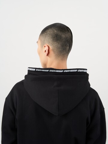 Cørbo Hiro - Sudadera con cremallera 'Shibuya' en negro