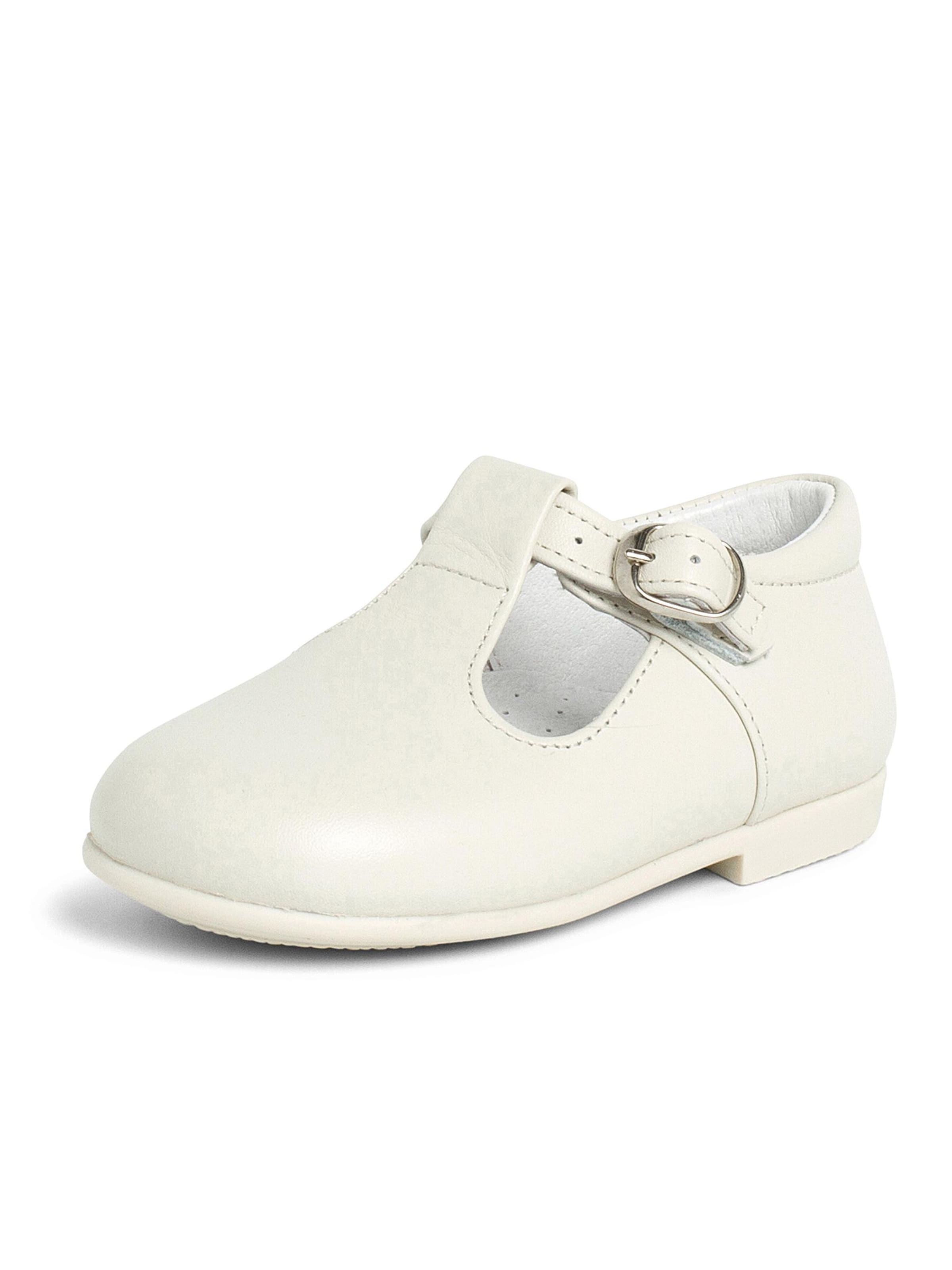 Pisamonas - Zapatos primeros pasos en beige: frente