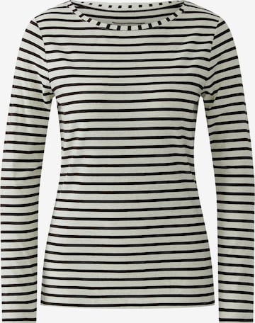 OUI Shirt 'Sumiko' in Schwarz: Vorderseite