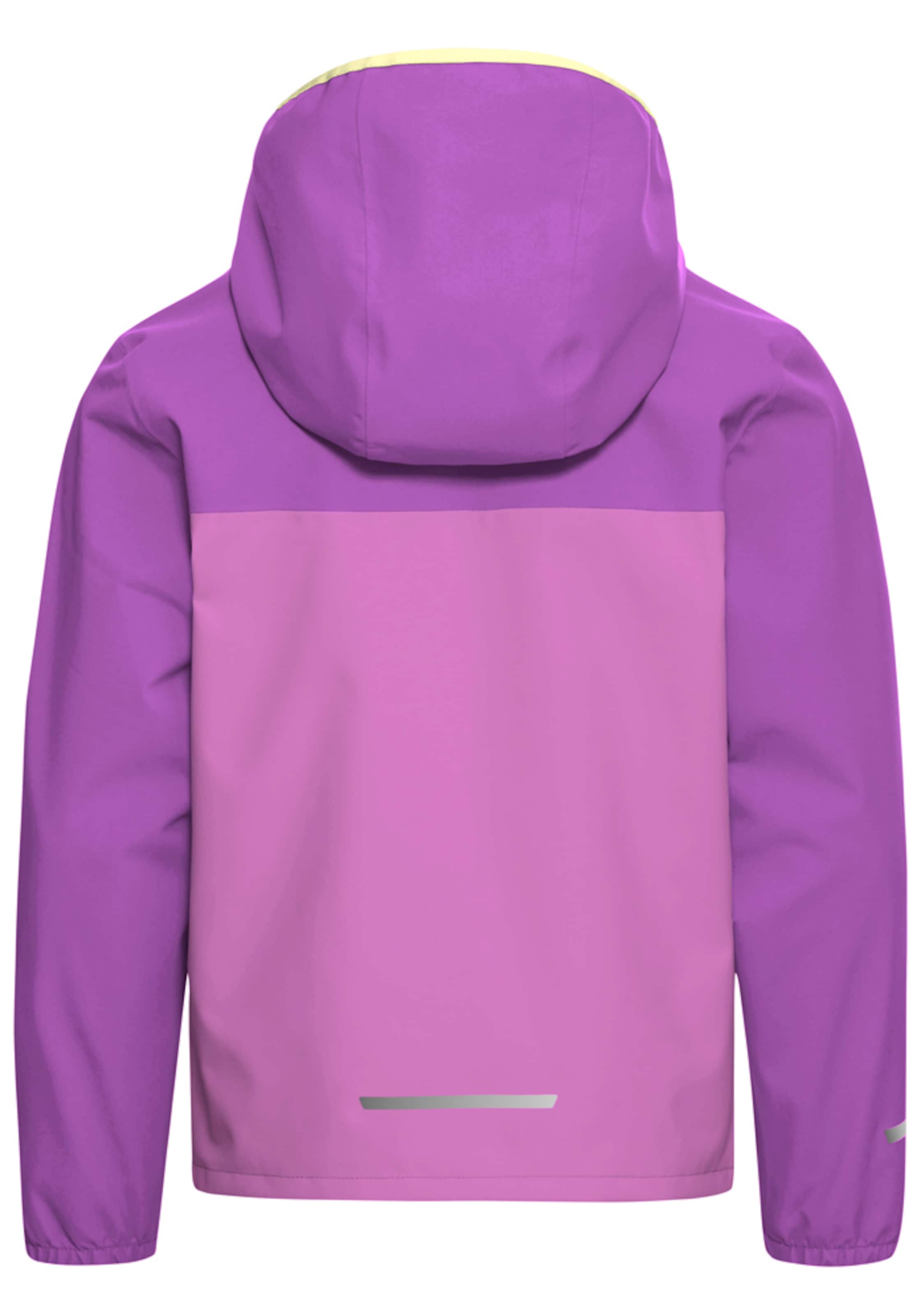 JACK WOLFSKIN Outdoor jacket in Purple