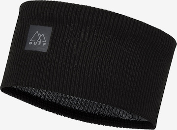 BUFF Athletic Headband in Black: front