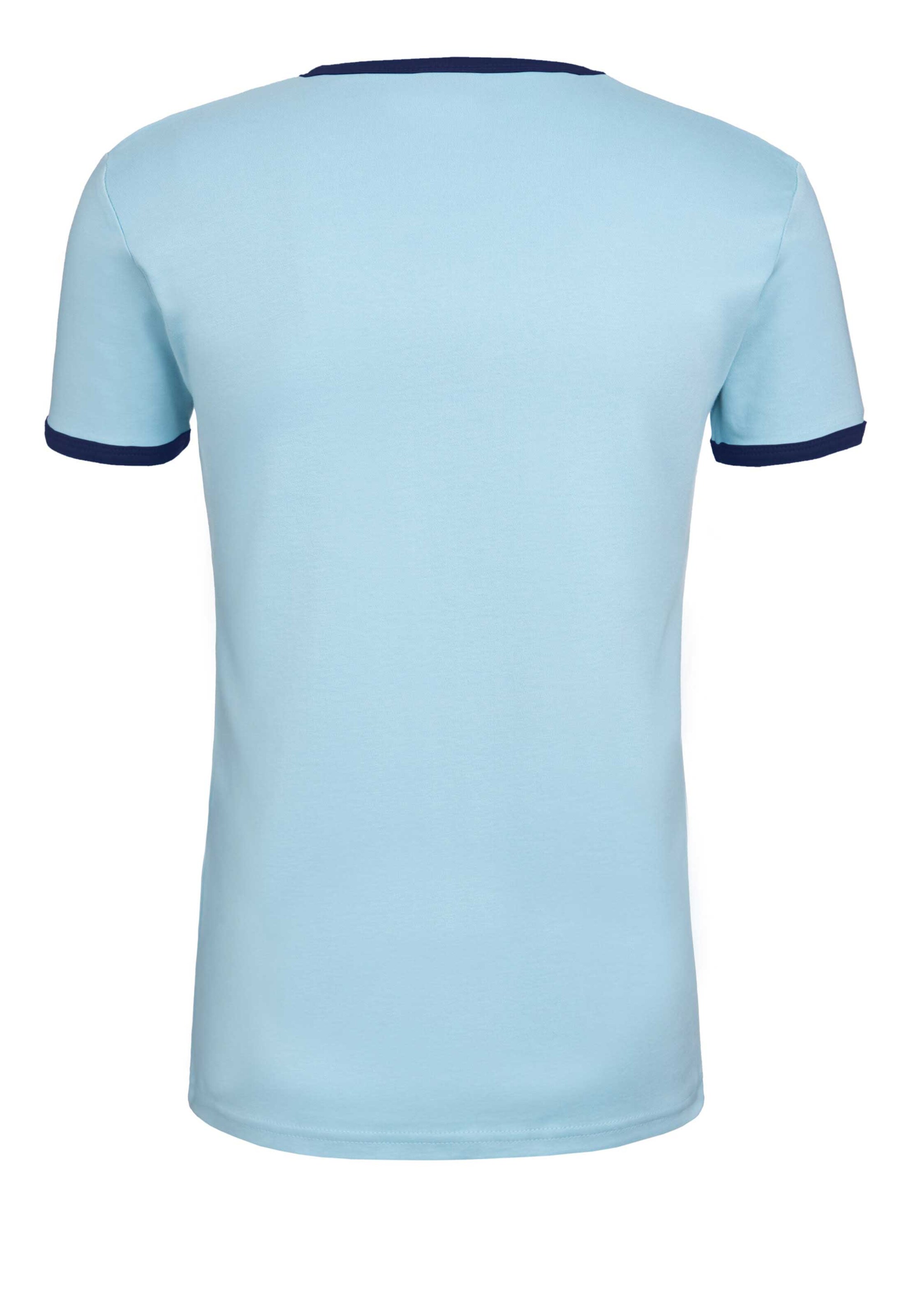 LOGOSHIRT Shirt 'Cookie Monster' in Blue