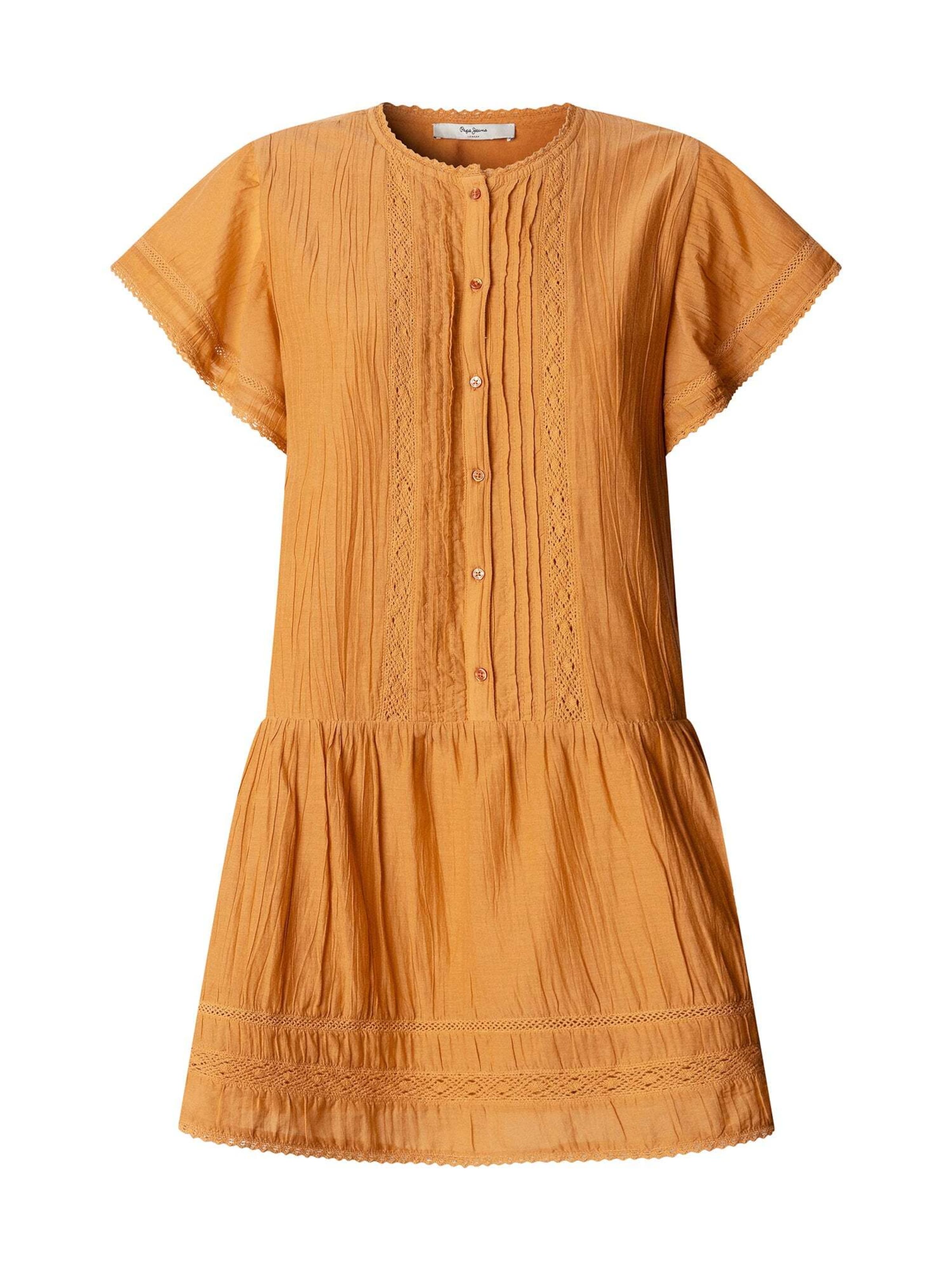 Abito camicia 'Destin' di Pepe Jeans in beige: frontale