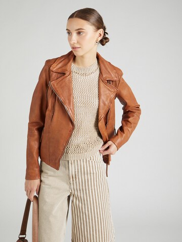 FREAKY NATION Between-season jacket in Brown: front