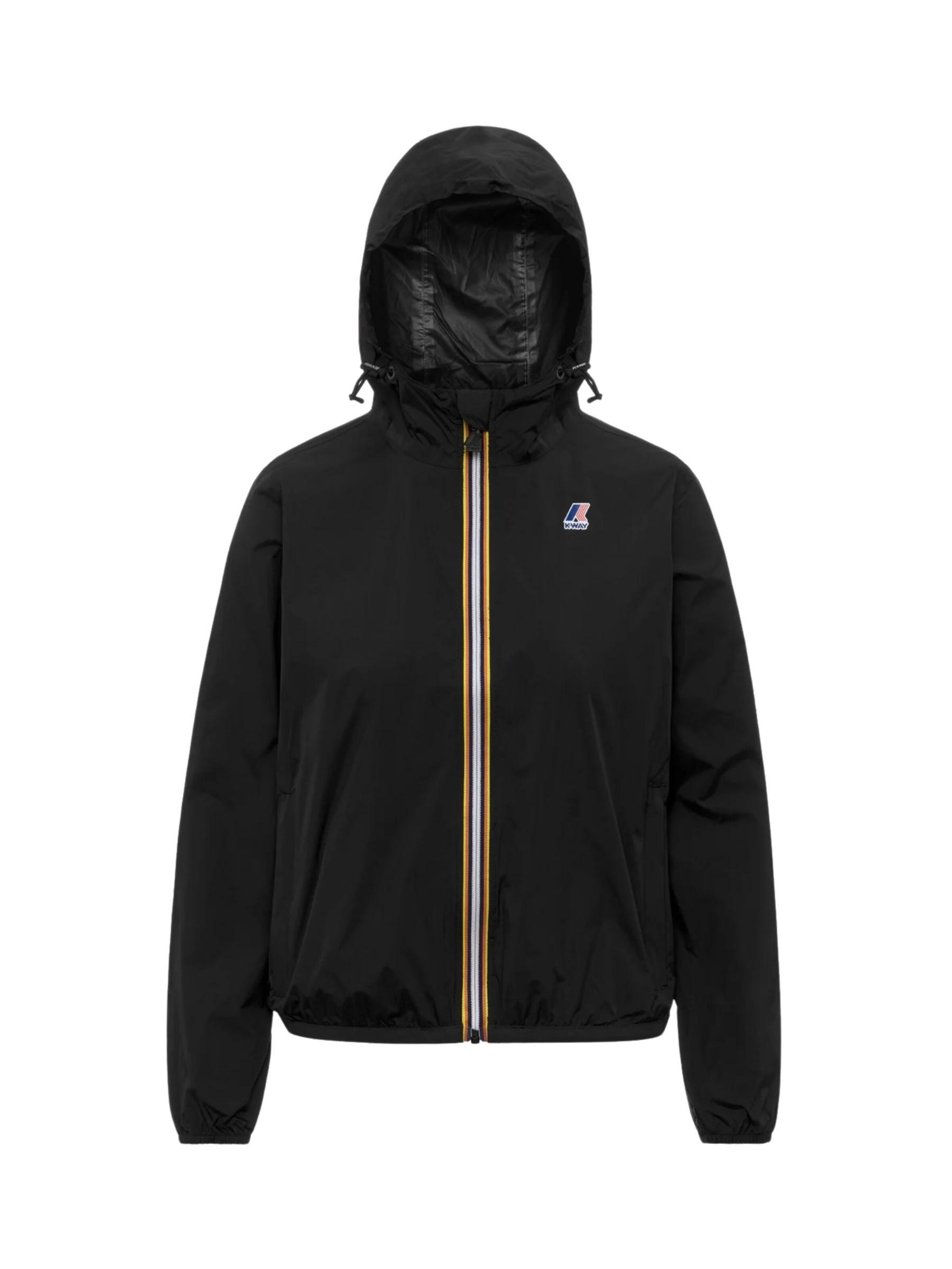 K-Way Tussenjas 'K-WAY LE VRAI 4.0 CLAUDETTE GIUBBINO' in Zwart: voorkant