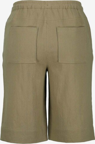 Ulla Popken Regular Pants in Green