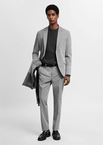 MANGO MAN Slim fit Suit Jacket 'Paulo' in Grey