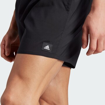 ADIDAS SPORTSWEAR Athletic Swim Trunks in Black