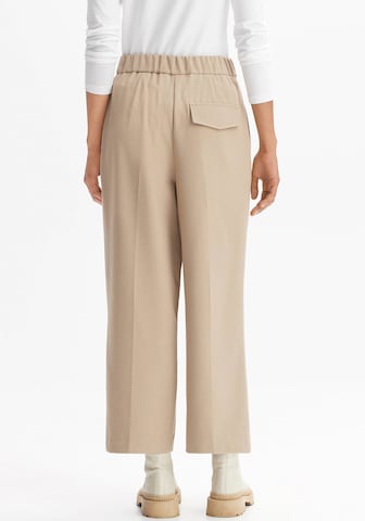 OPUS Wide leg Pantalon 'Mozy' in Beige