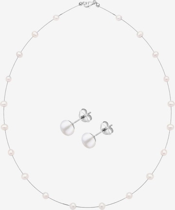 ELLI Jewelry Set in Silver: front