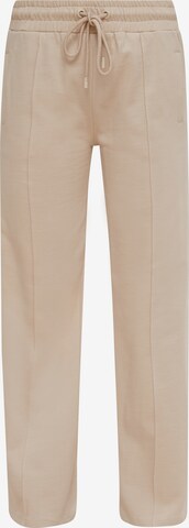 Regular Pantalon comma casual identity en beige : devant