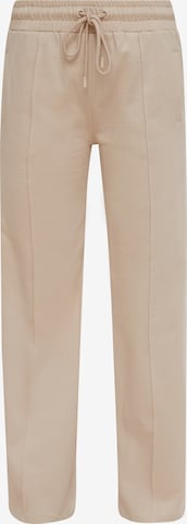 comma casual identity Regular Hose in Beige: predná strana