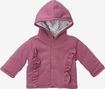 NINI Zip-Up Hoodie in Purple: front