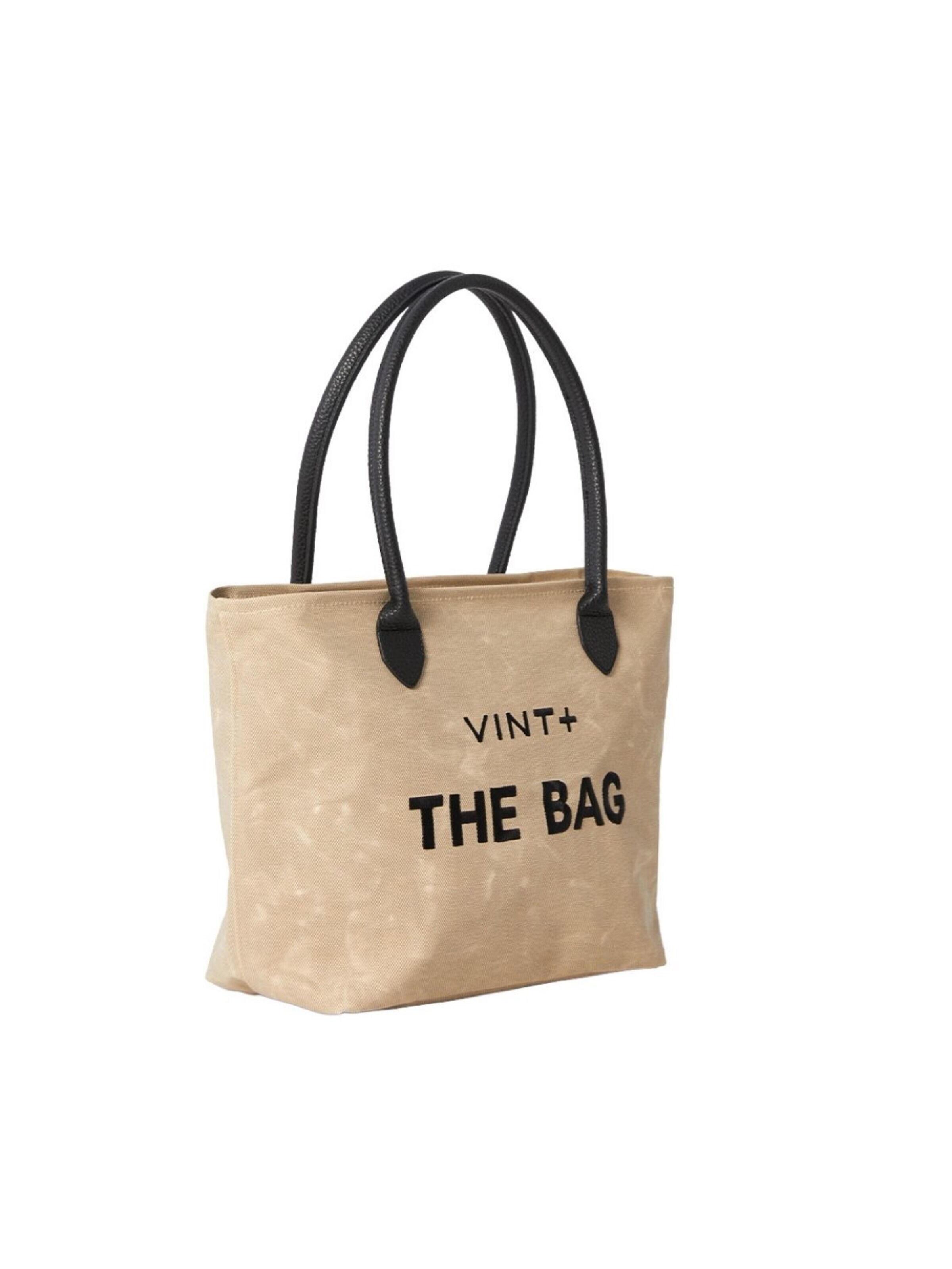 VINT+ - Bolso de mano 'Fine Bag Big' en beige