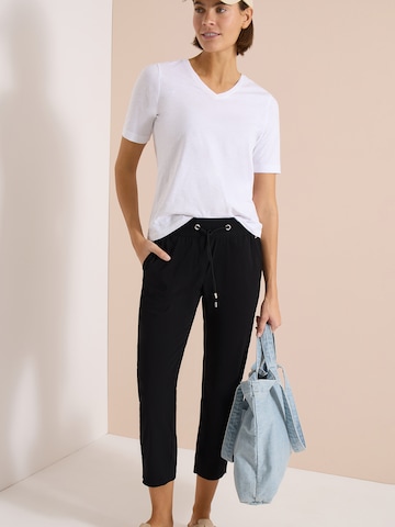 Coupe slim Pantalon 'Tracey' CECIL en noir
