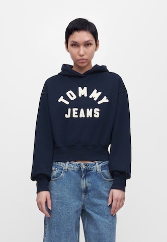 Tommy JeansSweater majica 'ARCH' - plava boja: prednji dio