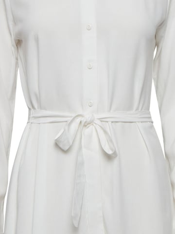 Robe-chemise 'MAIN' ICHI en blanc