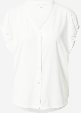 TOM TAILOR Blouse in White: front