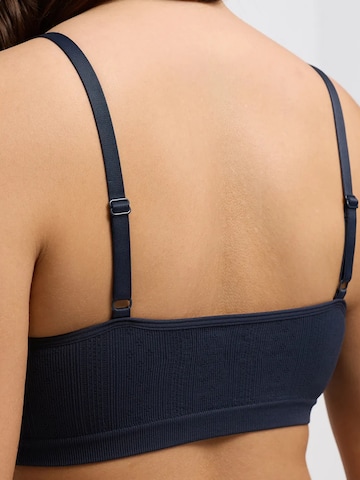 cfab Bustier BH 'Jacquard Bralette' in Blauw