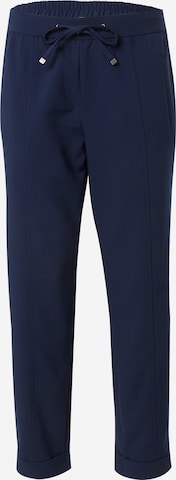 ESPRIT Regular Pleated Pants 'Munich' in Blue: front