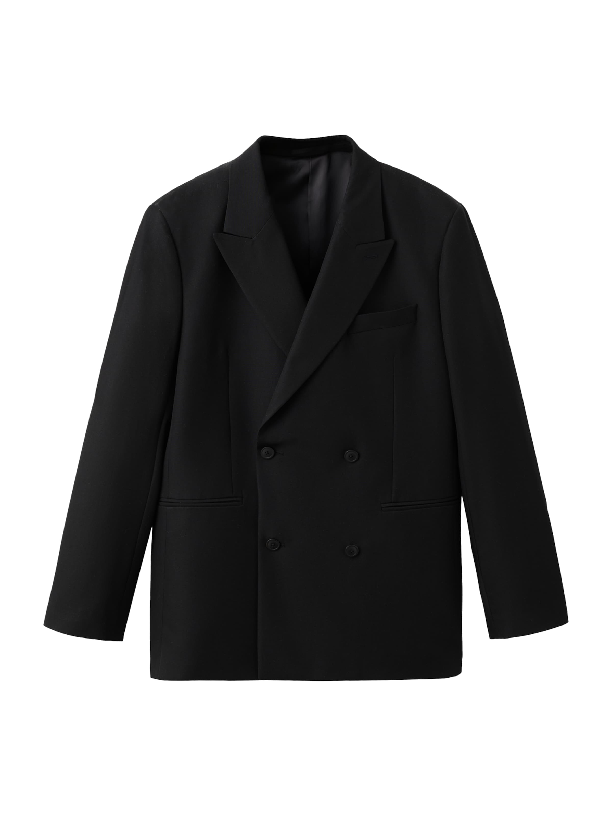 MANGO MAN Regular fit Colbert &#x27;Tuxon&#x27; in Zwart: voorkant