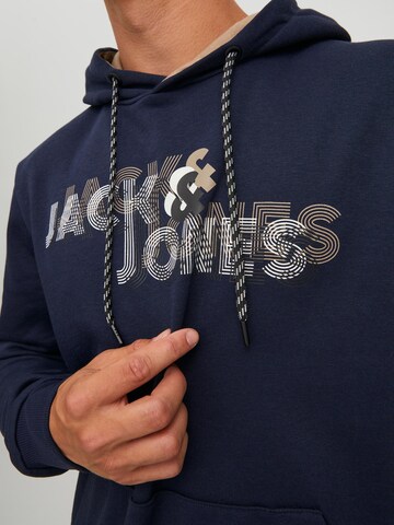JACK & JONES Sweatshirt 'Friday' i blå