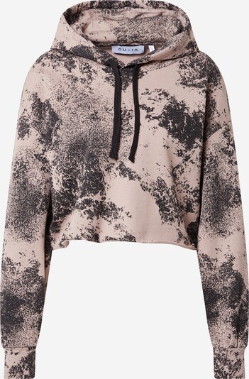 NU-IN Dressipluus 'Raw Hem' helepruun / must, Tootevaade