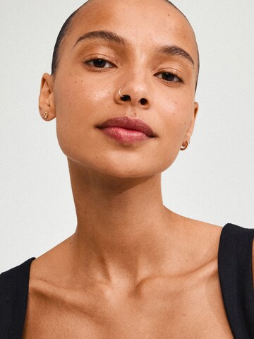 Boucles d'oreilles 'Emanuelle' Pilgrim en or : devant