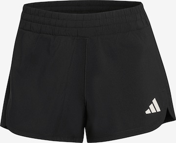 ADIDAS PERFORMANCE Regular Urheiluhousut 'PACER HIGH SIP 3' värissä musta: etupuoli