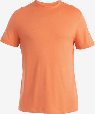 ICEBREAKER - Camisa funcionais 'Tech Lite III' em vermelho: frente