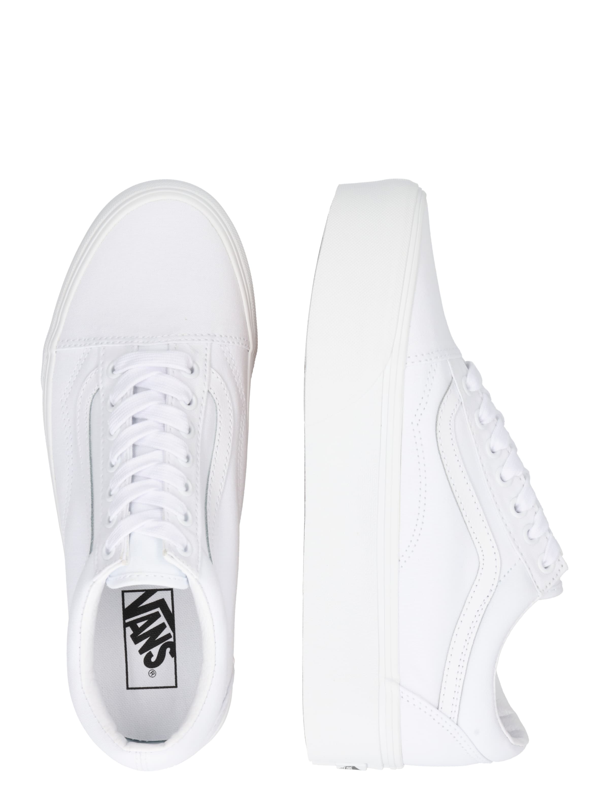 VANS - Zapatillas deportivas bajas 'Old Skool' en blanco
