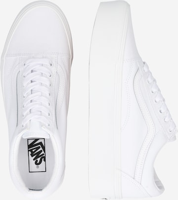 VANS Rövid szárú sportcipők 'Old Skool' - fehér