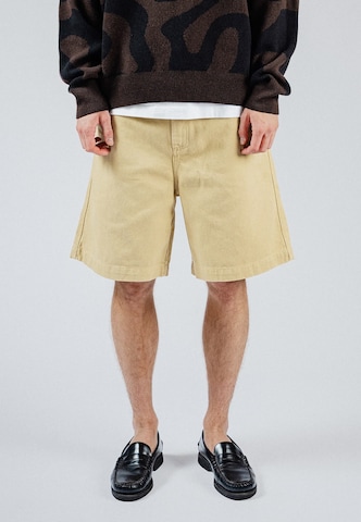 Pockies - Regular Calças chino em bege: frente