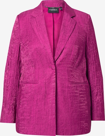 Ulla Popken Blazer in Pink: front