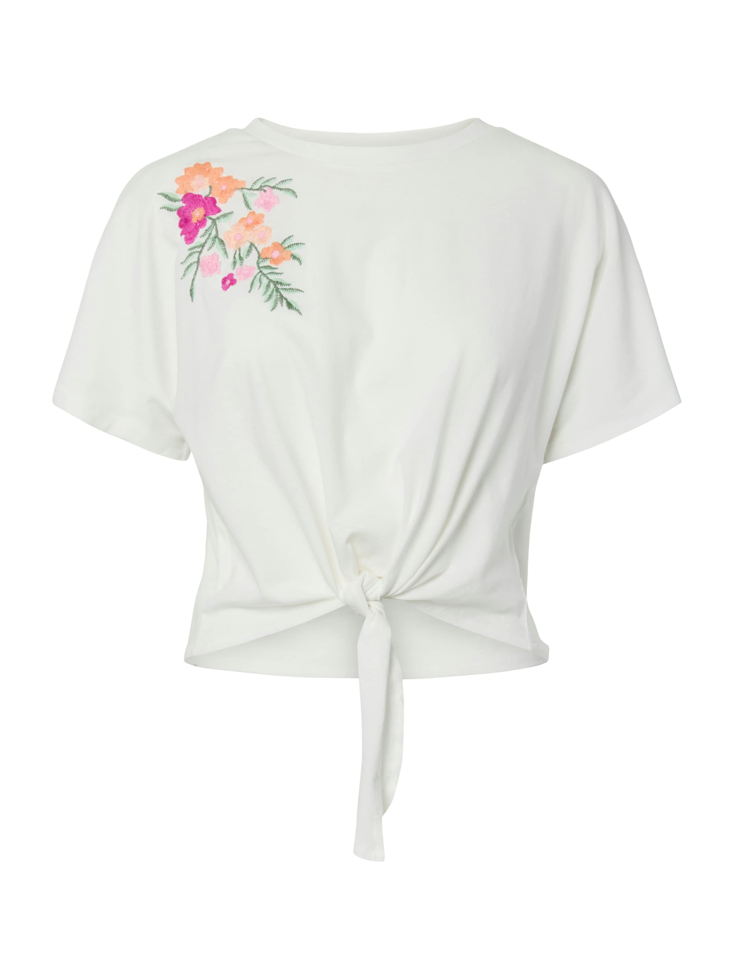 YAS Shirt 'YASFABIAN' in Wit: voorkant