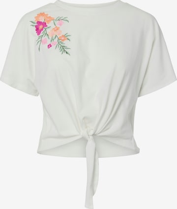 balta YAS Marškinėliai 'YASFABIAN': priekis