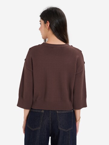 Pull-over Imily Bela en marron