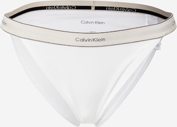 Calvin Klein UnderwearSlip - bijela boja: prednji dio