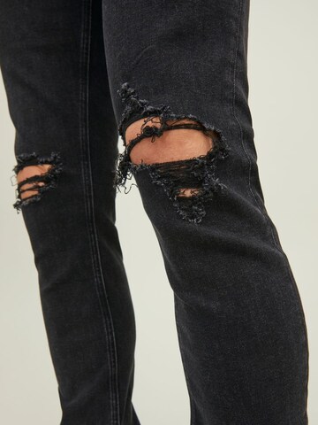 Skinny Jeans 'Liam' de la JACK & JONES pe negru