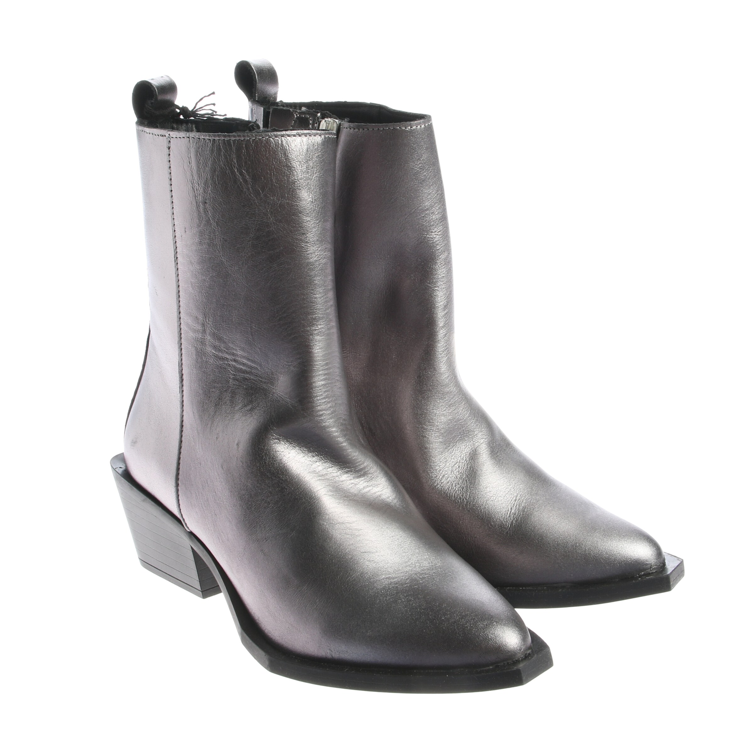 STEVE MADDEN Dress Boots in 36 in Silver: front