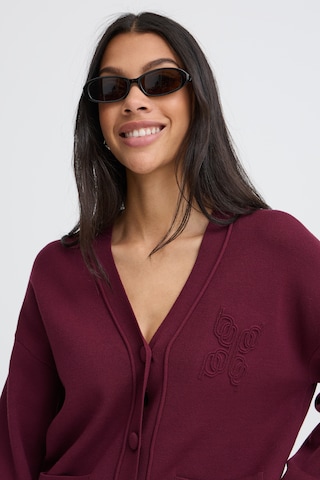 b.young Knit cardigan in Blue