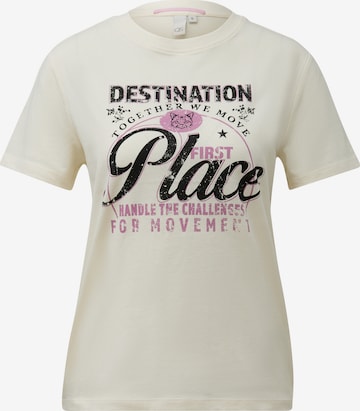 QS Футболка в Белый: спереди