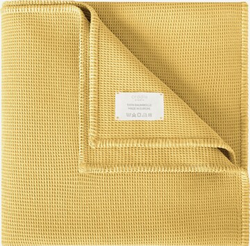 Cradle Studio Blankets 'Piqué Oversize' in Yellow: front