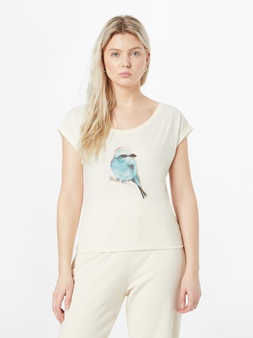 Iriedaily Shirt 'Bluebirdy' in White: front