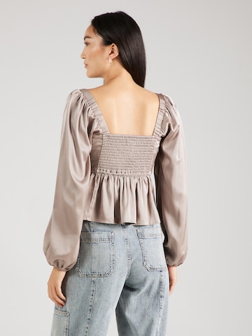 Abercrombie & Fitch Bluse 'EMERSON' i beige