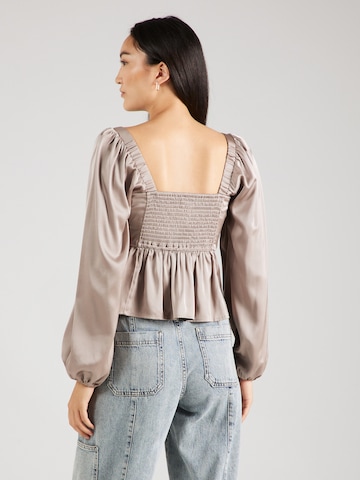 Abercrombie & Fitch Bluse 'EMERSON' in Beige