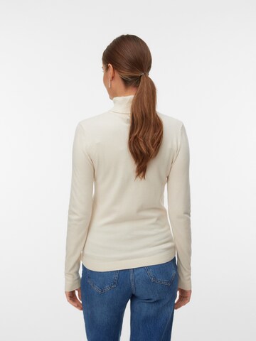 Pull-over 'VMHAPPINESS' VERO MODA en beige