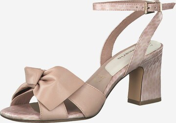 TAMARIS Strap Sandals in Pink: front