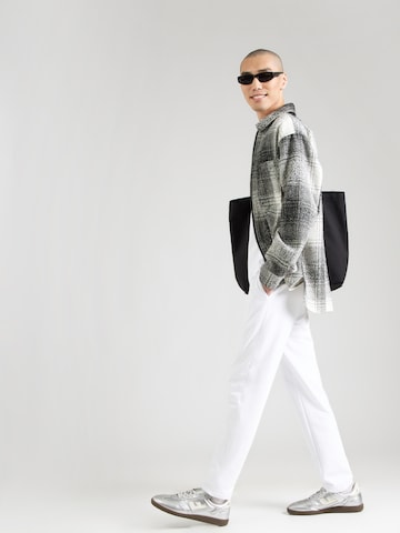 Karl Lagerfeld Normální Kalhoty – bílá